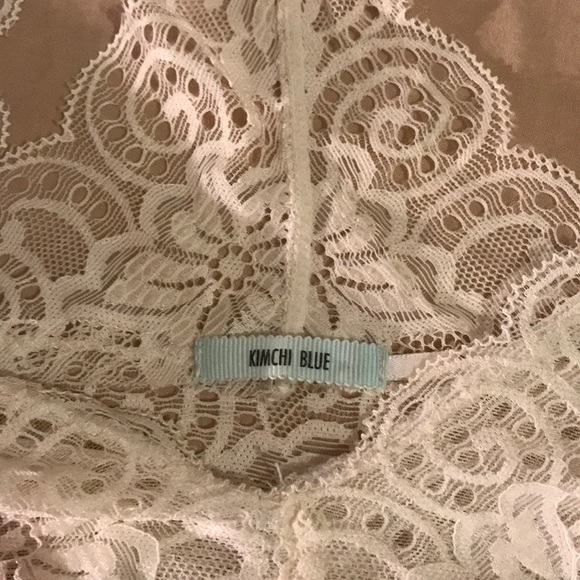 Kimchi Blue White Lace Bralette - Picture 3 of 4